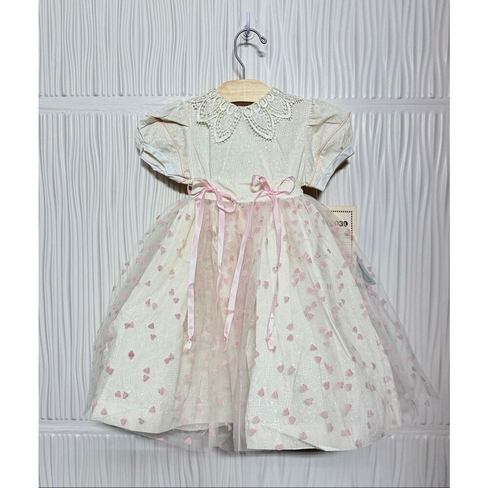 NWT Daisy Kingdom Vintage Girls Dress -2T- DEADSTOCK Collectors - made in USA - Picture 3 of 16
